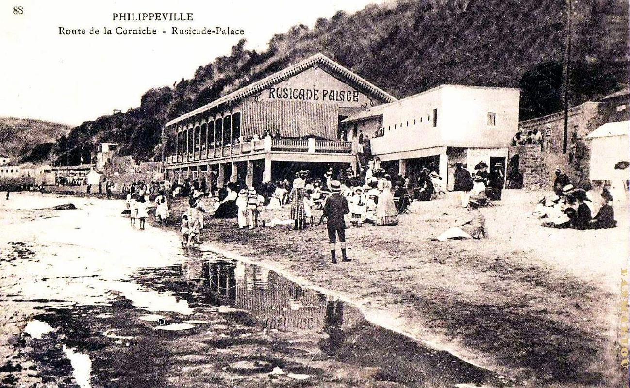 2830- Philippeville - Route de la Corniche - Rusicade Palace - .jpg